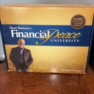 Financial Peace University Leather Binder & Journal Set - Brown